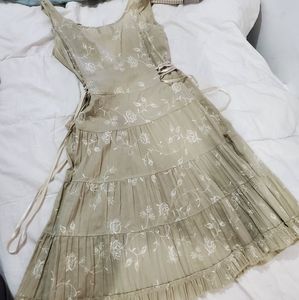 Vintage Style Midi Dress